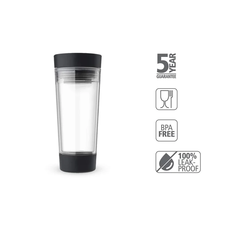 Travel Tea Cup Brabanta Make & Take 0.36L, Dark Grey