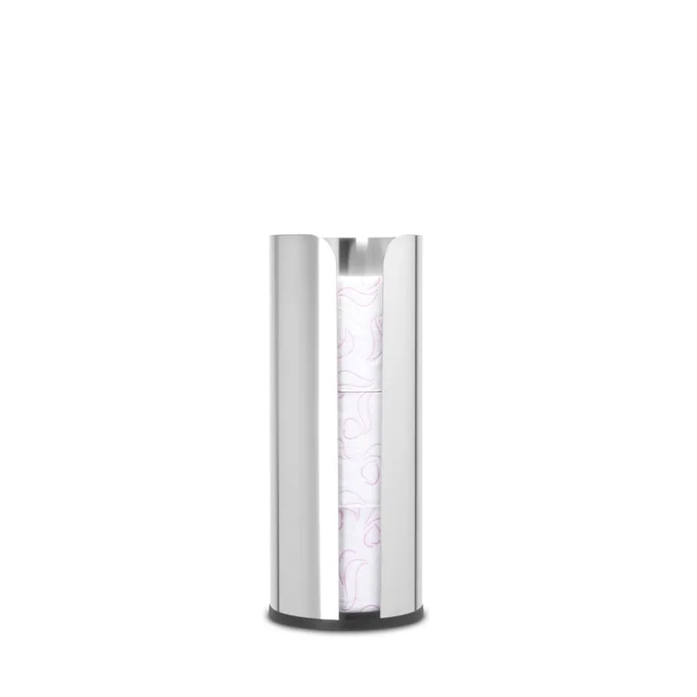 Suport pentru hârtie igienică de rezervă Brabantia Brabantia ReNew Brilliant Steel