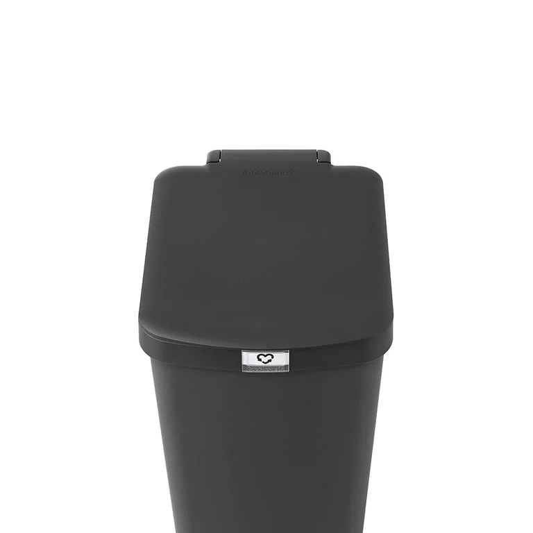 Coș de gunoi cu pedală Brabantia StepUp 40L, Dark Grey