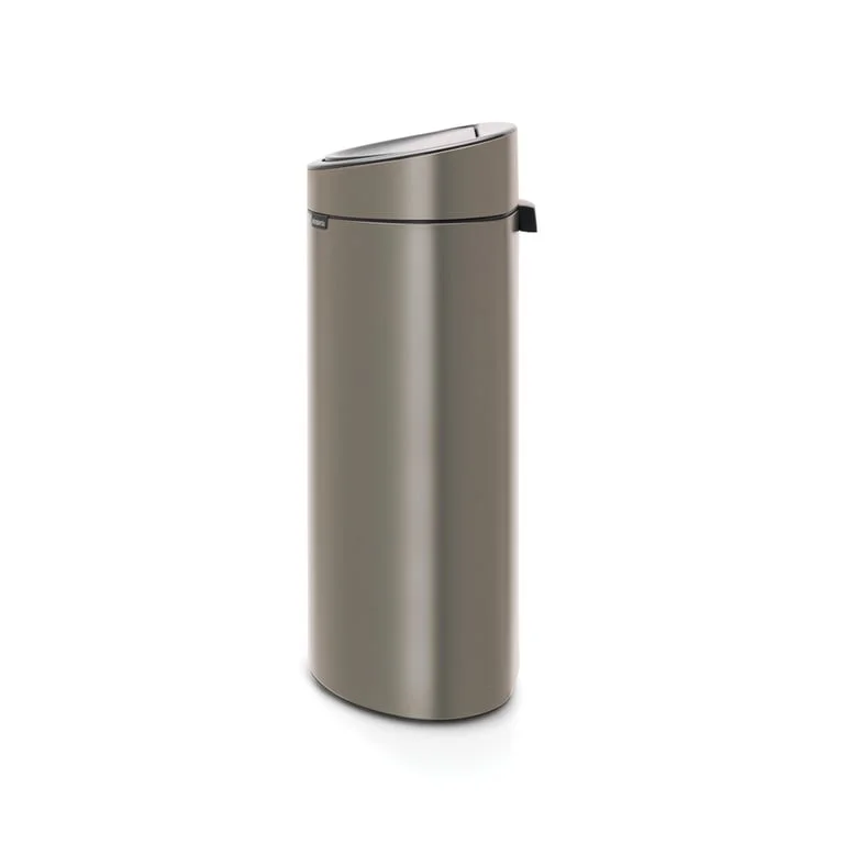 Coș de gunoi Brabantia Touch New 40L, Platinum