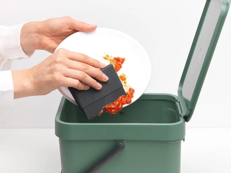 Spatulă pentru curățarea vaselor Brabantia, Dark Grey