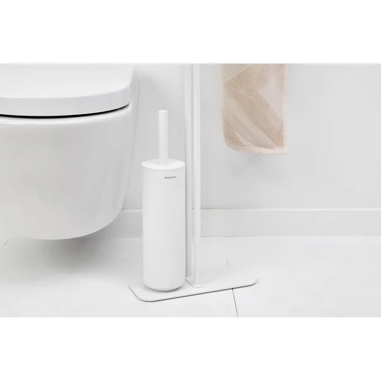 Stativ pentru perie WC și hârtie igienică Brabantia MindSet Mineral Fresh White
