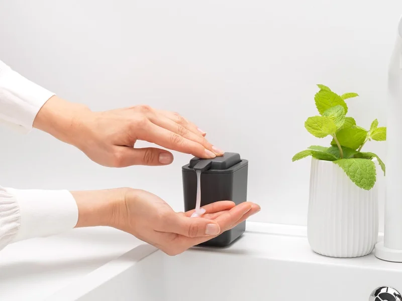 Dozator de săpun lichid Brabantia Dark Grey