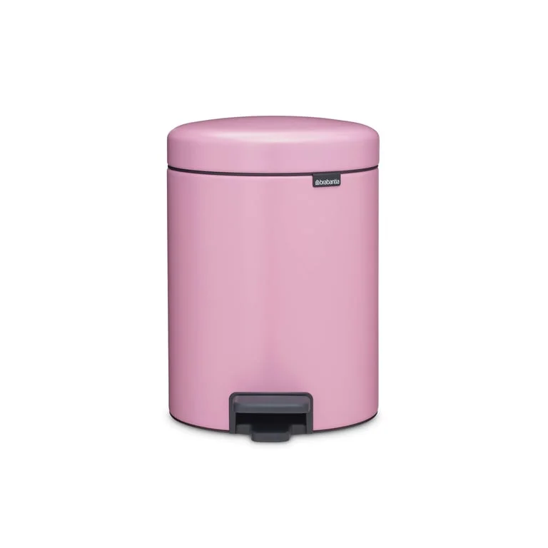 Pedal Waste Bin Brabantia NewIcon 5L, Lilac Pink