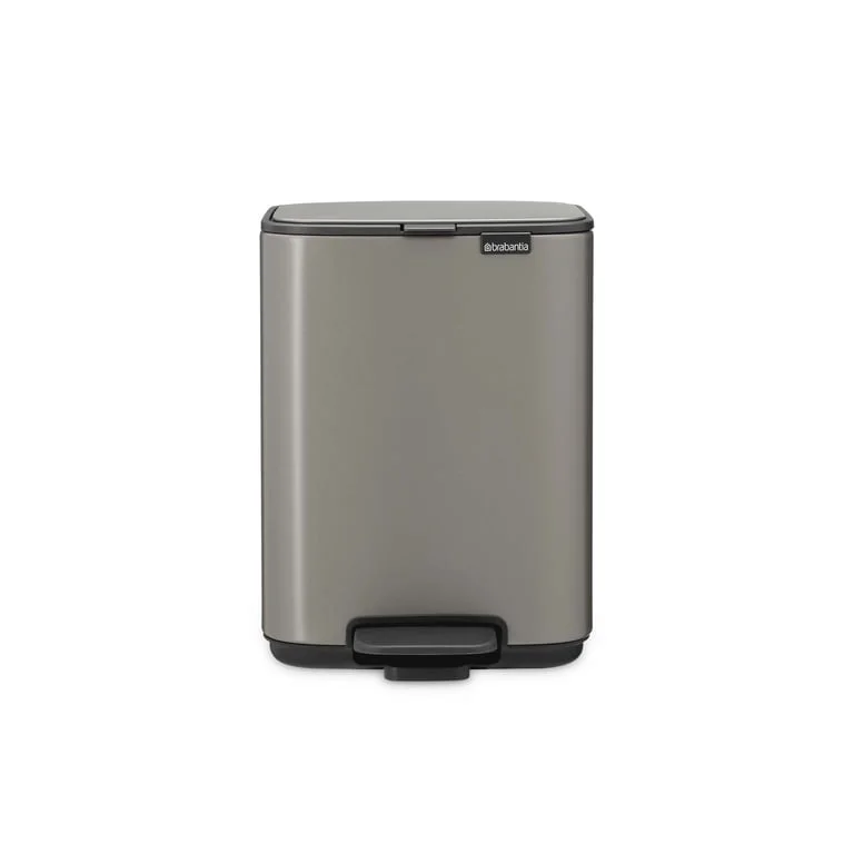 Coș de gunoi Brabantia Bo Pedal 4L, platină