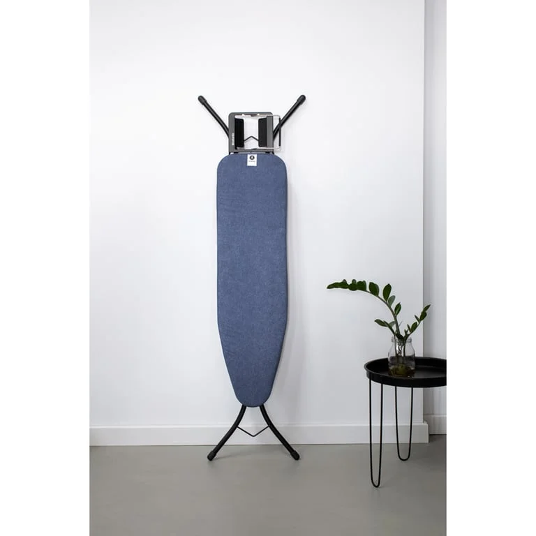 Masă de călcat Brabantia A 110x30cm cu suport pentru fier de călcat, Denim Blue