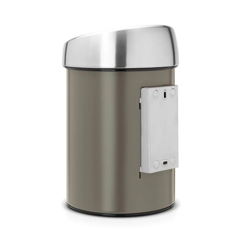 Coș de gunoi Brabantia Touch 3L, Platinum