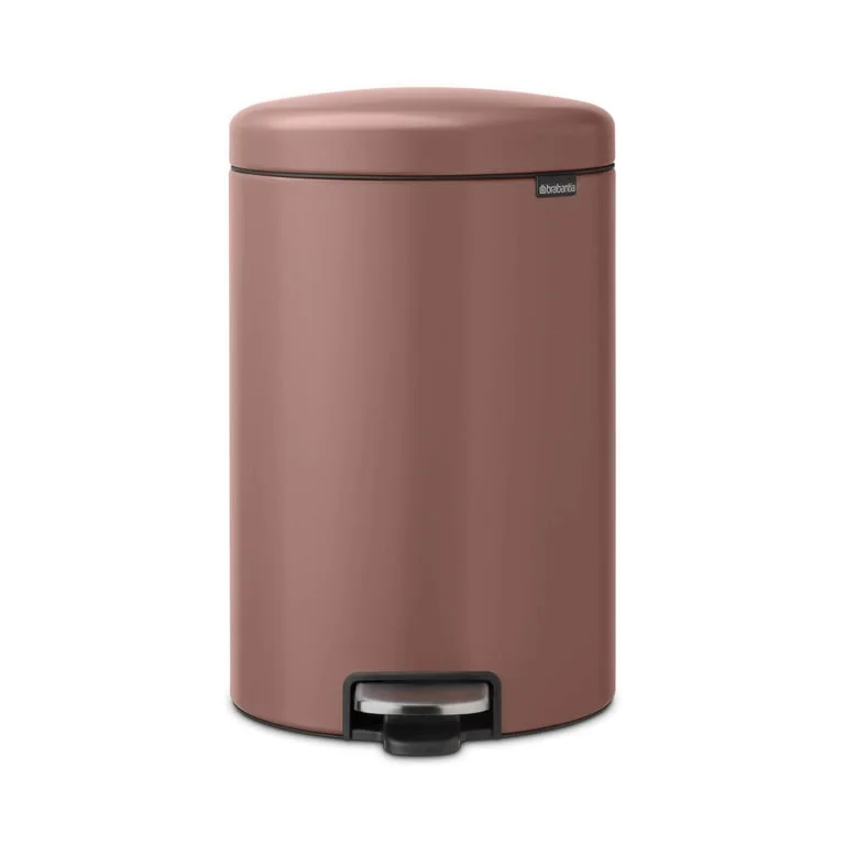 Pedal Waste Bin Brabantia NewIcon 20L, Satin Taupe