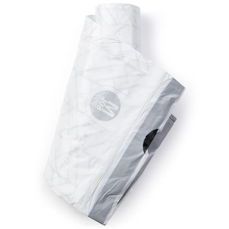 Saci de gunoi cu șnur Brabantia PerfectFit, cod  M, 60L, 10 bucăți, albi