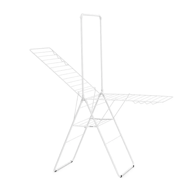 Uscător de rufe Brabantia Hangon, 25m, tijă suplimentară, Fresh White
