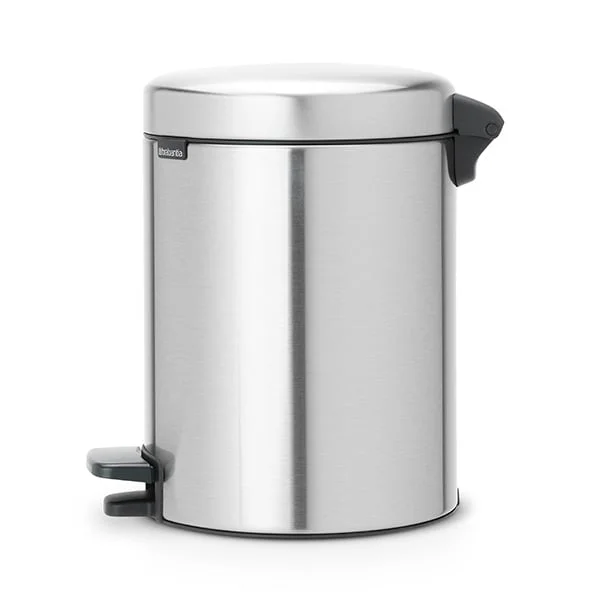 Waste Bin NewIcon Brabantia 5L, Matt Steel FPP