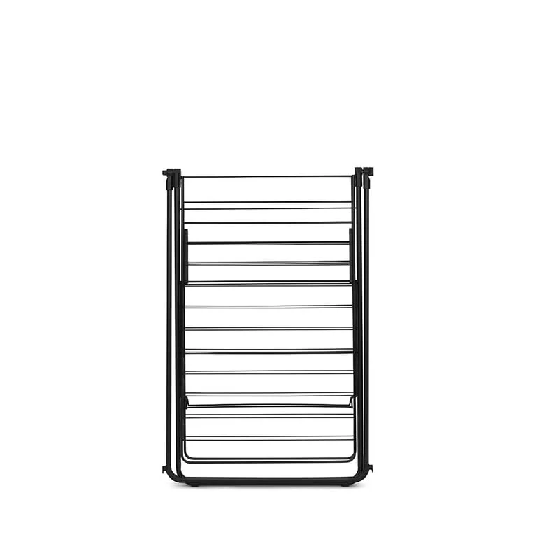Uscător de rufe Brabantia Hangon, 25m, tijă suplimentară, Matt Black
