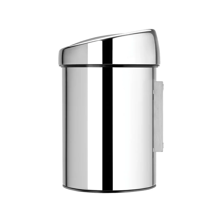 Coș de gunoi Brabantia Touch 3L, Brilliant Steel