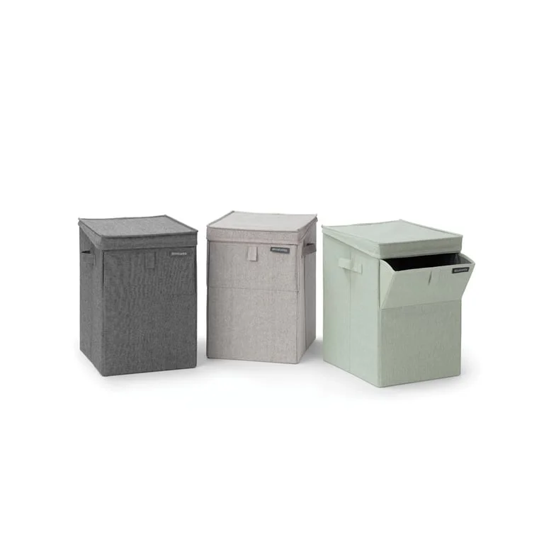 Cutie de rufe Brabantia Stackable 35L, Pepper Black