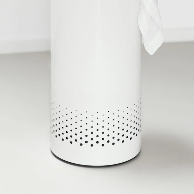 Laundry Bin Brabantia 35L, White, Cork Lid