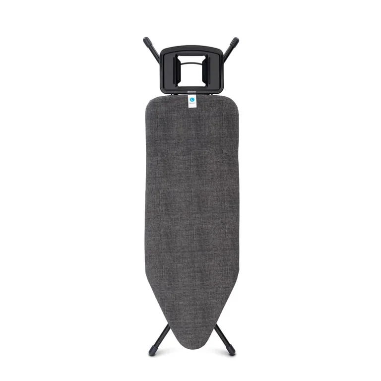 Masă de călcat Brabantia C 124x45cm cu suport solid pentru fier de călcat, Denim Black