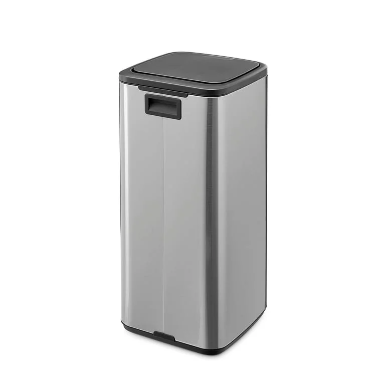 Coș de gunoi Brabantia Bo Touch 30L, Matt Steel Fingerprint Proof