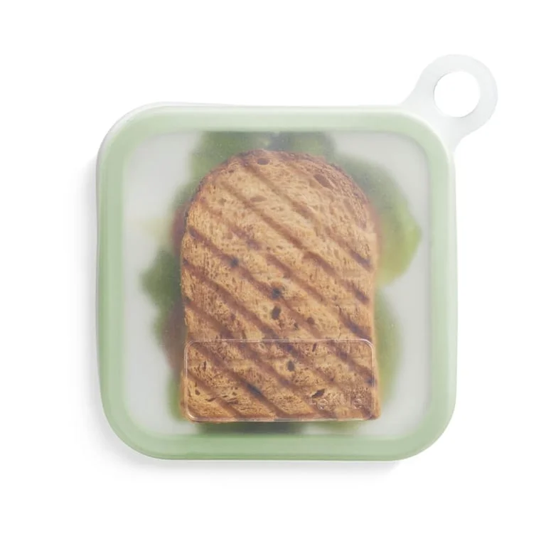 Pungă reutilizabilă pentru sandvișuri Lekue 17,5 x H 2,5 cm, silicon