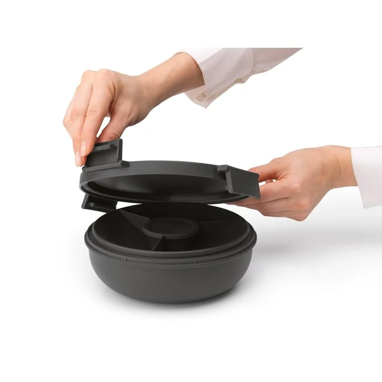 Bol de salată Brabantia Make&Take1.3L, Dark Grey