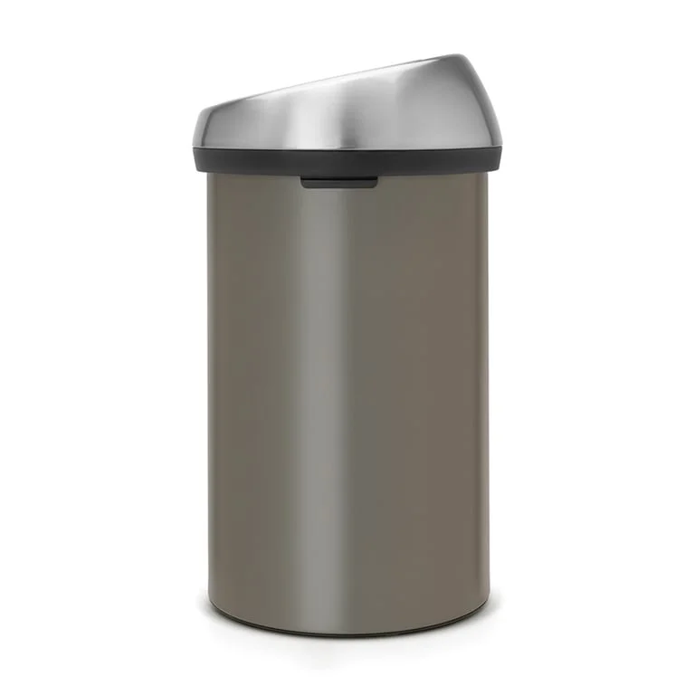 Coș de gunoi Brabantia Touch 60L, Platinum