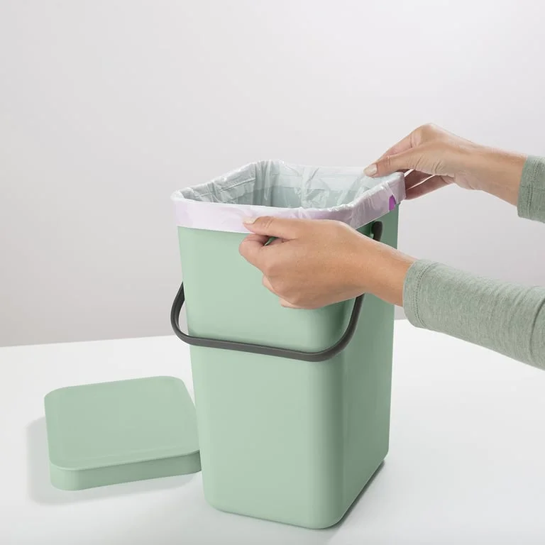 Coș de colectare selectivă Brabantia Sort&Go 12L, Jade Green