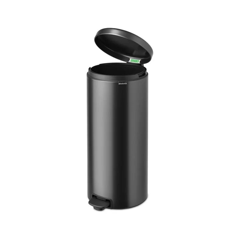 Coș de gunoi cu pedală Brabantia NewIcon 30L, Confident Grey