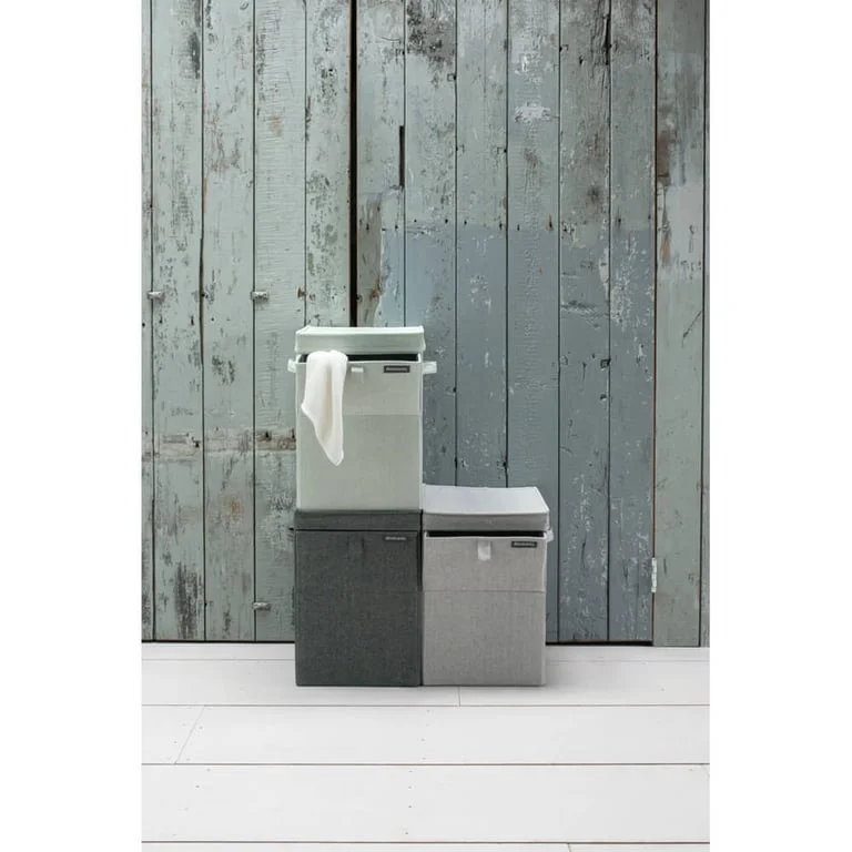 Cutie de rufe Brabantia Stackable 35L, Pepper Black