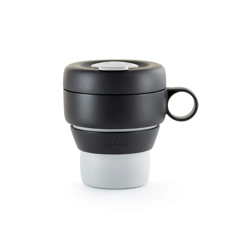 Mug Lekue On The Go Grey 350ml