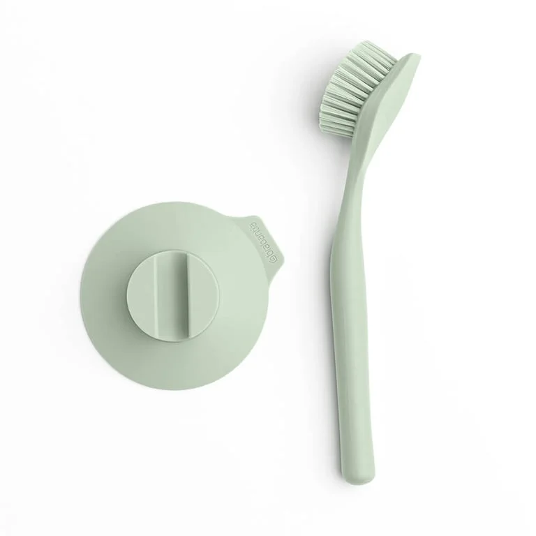 Dish Brush Brabantia Jade Green, Cup Holder