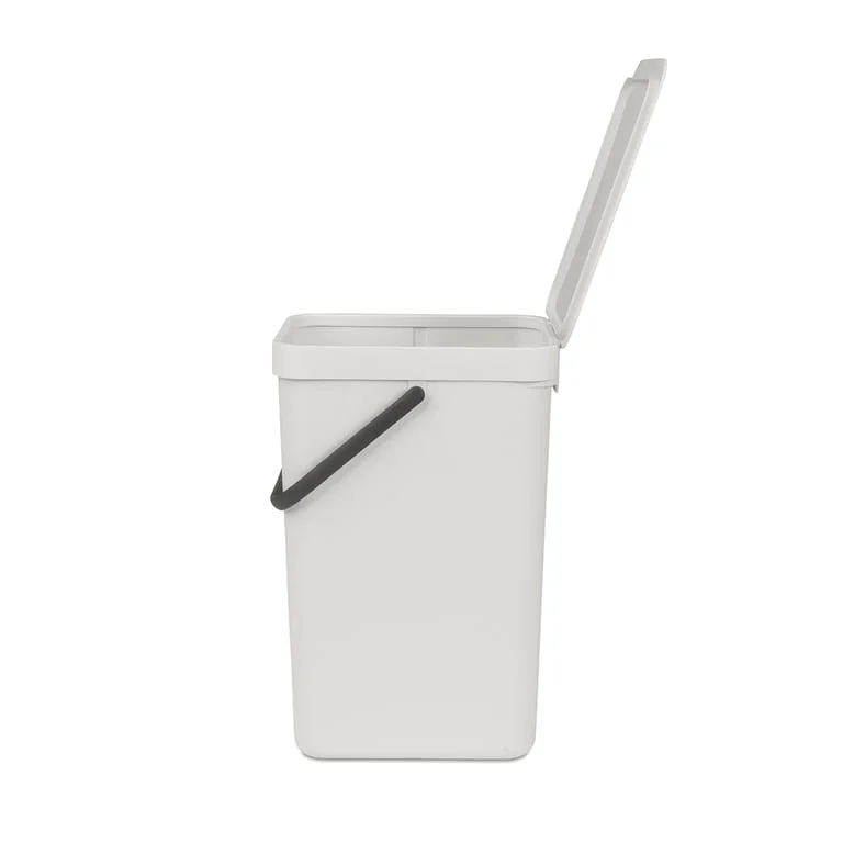 Coș de colectare selectivă Brabantia Sort&Go 16L, Light Grey