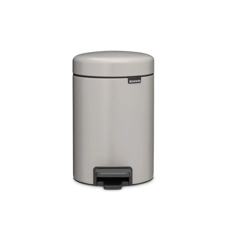 Pedal Waste Bin Brabantia NewIcon 3L, Soft Grey