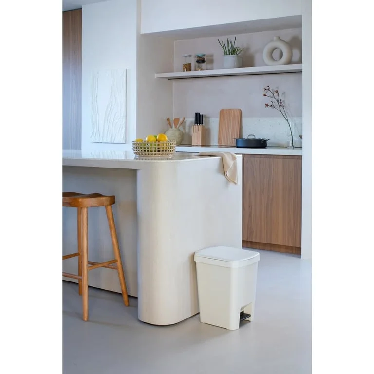 Coș de gunoi cu pedală Brabantia StepUp 25L, Light Grey