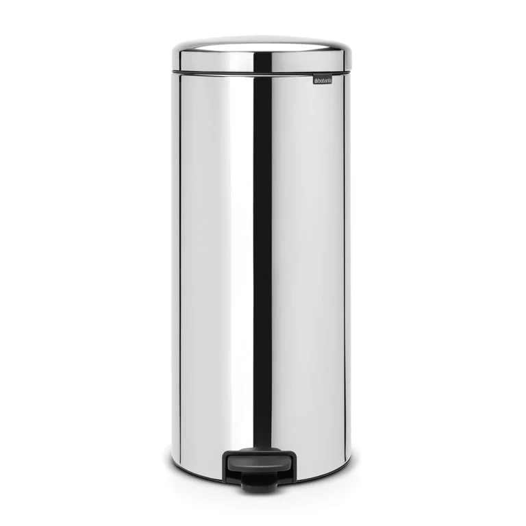 Waste Bin NewIcon Brabantia 30L, Brilliant Steel
