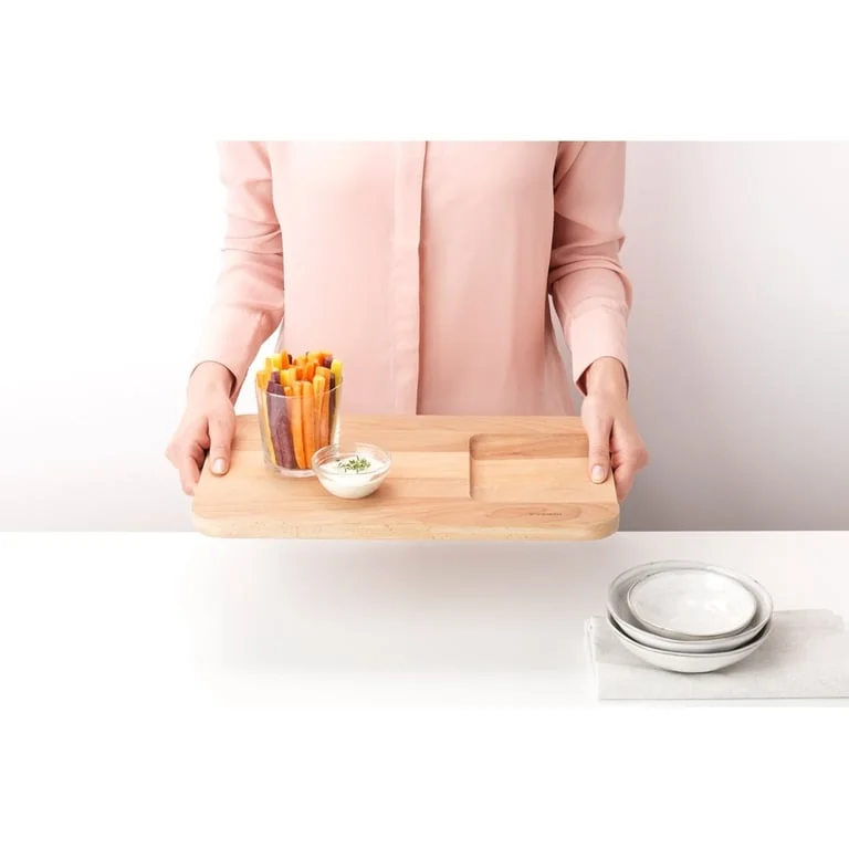 Chopping Board Brabantia Profile Wooden 40x25cm, for Vegetables
