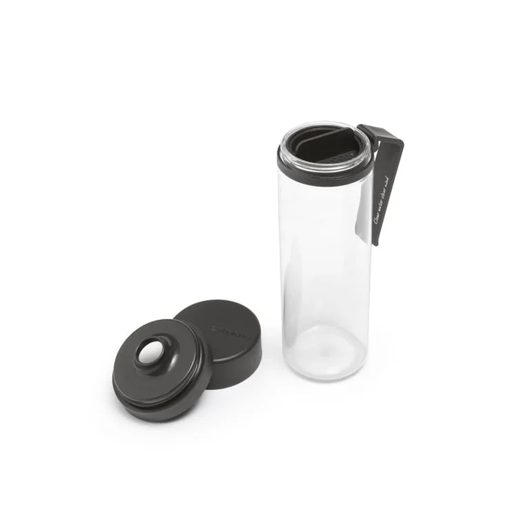 Sticlă Brabantia Make&Take 500ml Dark Grey, cu filtru