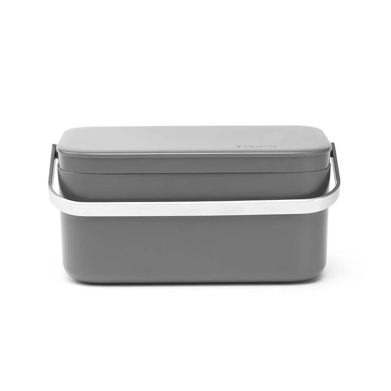 Food waste caddy, Brabantia, Dark Grey