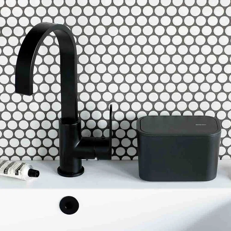Bathroom Waste Caddy Brabantia MindSet Mineral Infinite Grey