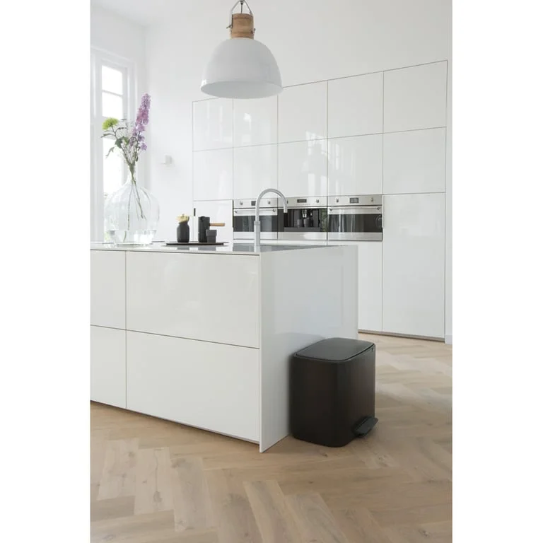 Coș de gunoi Brabantia Bo Pedal 36L, Matt Black