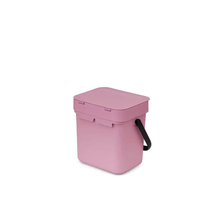 Coș de colectare separată Brabantia Sort&Go 3L, Lilac Pink