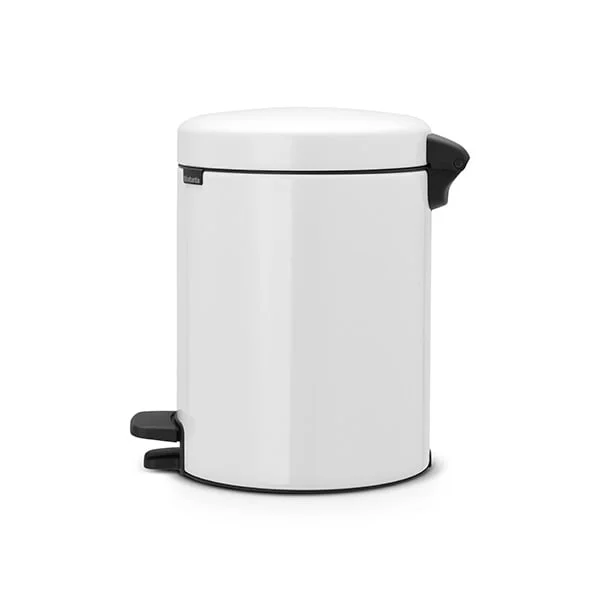 Coș de gunoi cu pedală Brabantia NewIcon 5L, White