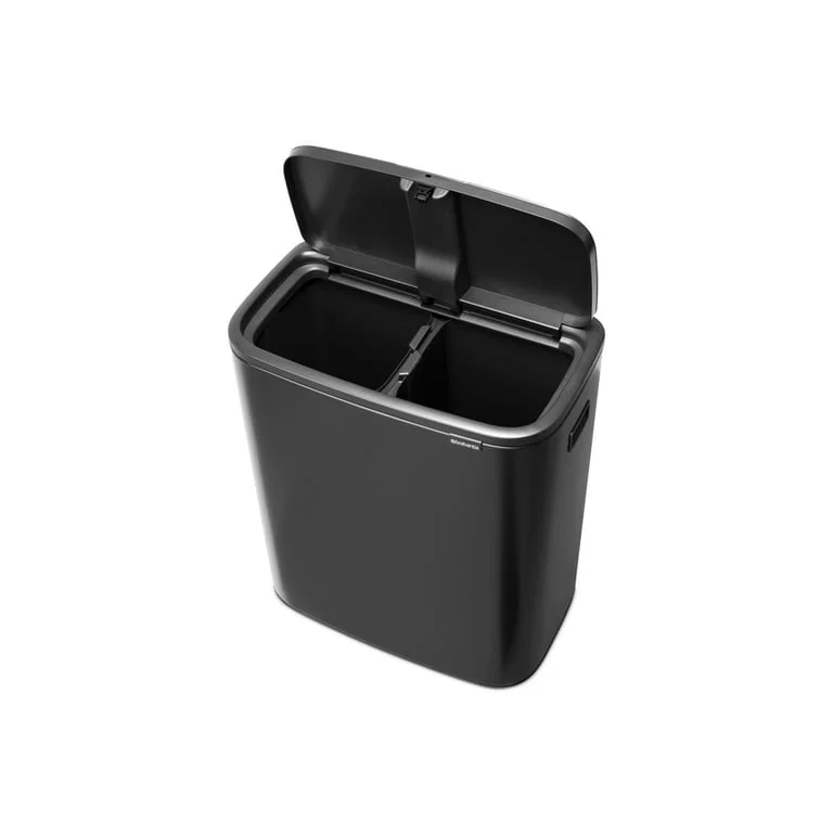 Waste Bin Brabantia Bo Touch 2x30L, Confident Grey