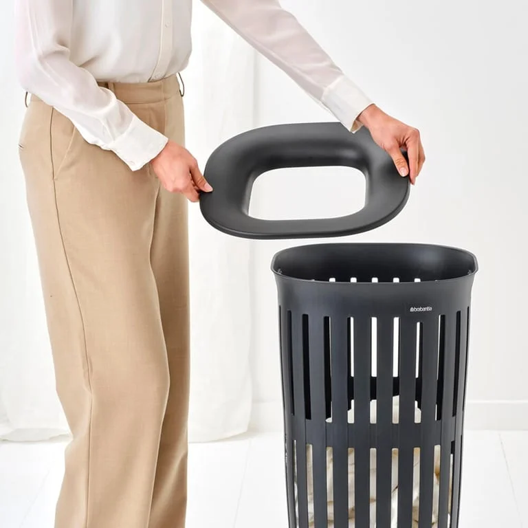 Coș de rufe Brabantia Collect-It Hi, 55L, Black