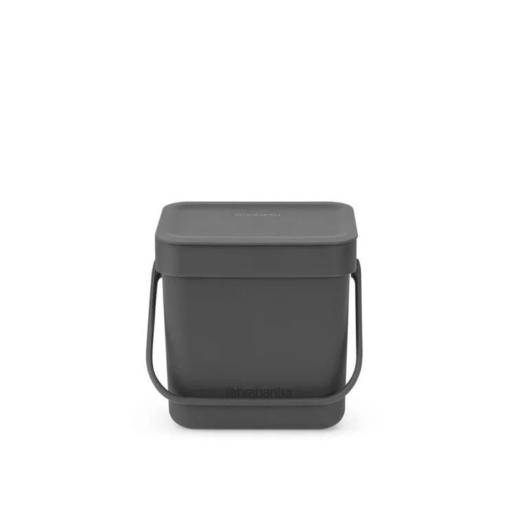 Coș de colectare separată Brabantia Sort&Go 3L, Grey