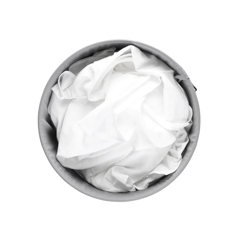 Coș de rufe Brabantia 60L, White, capac din plastic