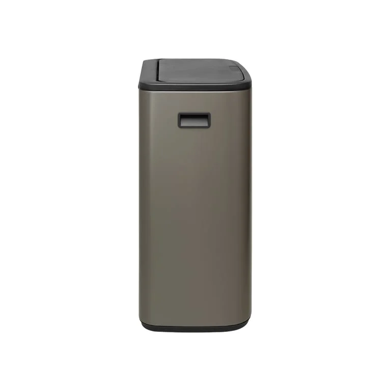 Coș de gunoi Brabantia Bo Touch 60L, Platinum