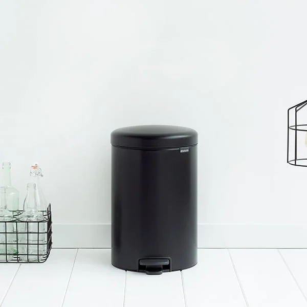 Waste Bin NewIcon Brabantia 20L, Black