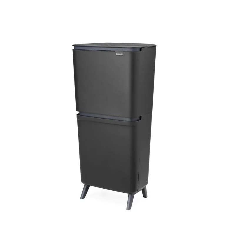 Coș de colectare selectivă Brabantia SortUp Hi 20+25L, Dark Grey